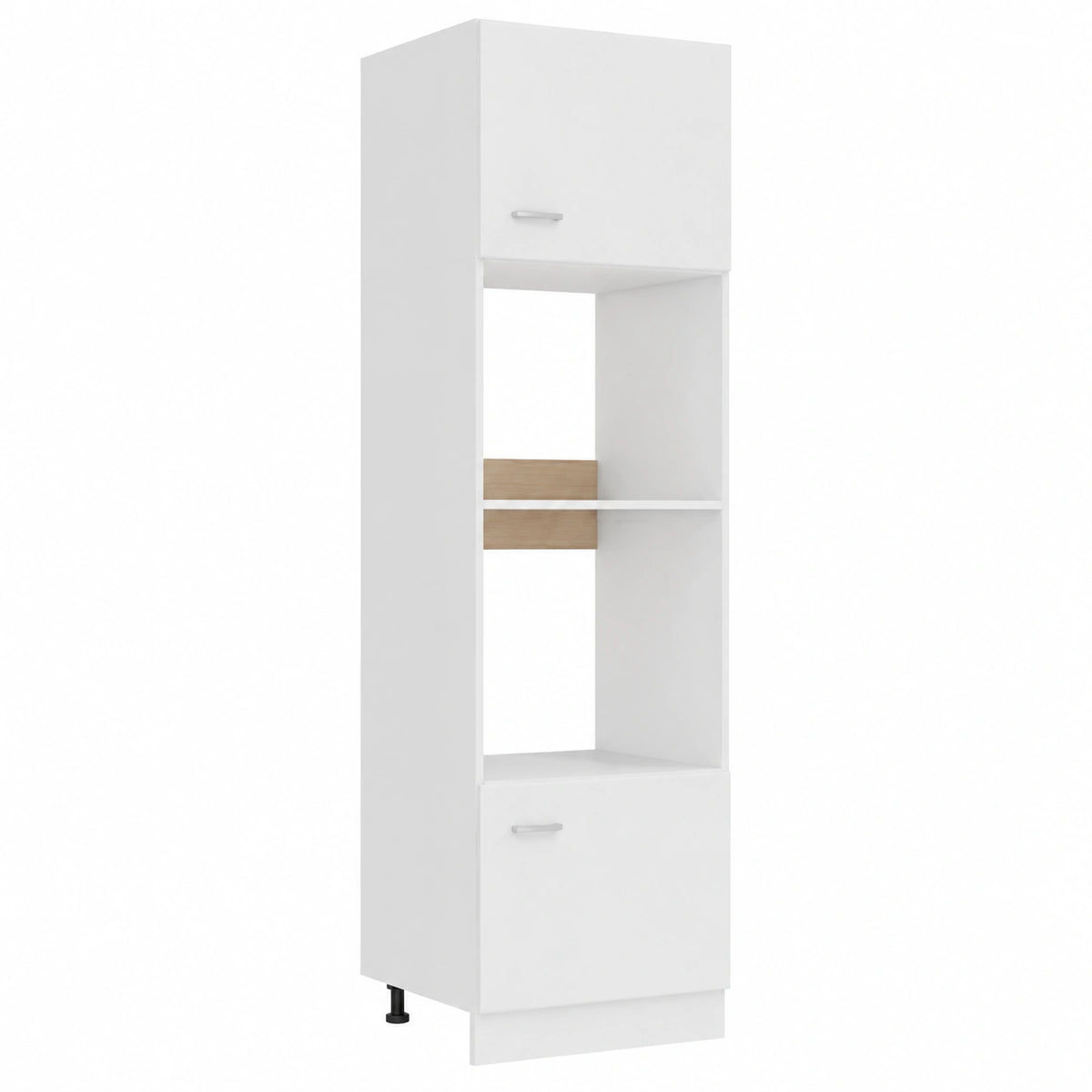 Meuble polyvalent, 60 x 57 x 207 cm, coloris blanc, pour les espaces de vie