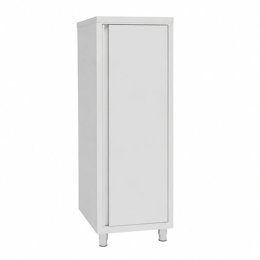 Armoire, réglable, avec étagères, avec portes, en acier inoxydable, 60 x 70 x 180 cm, pour la chambre