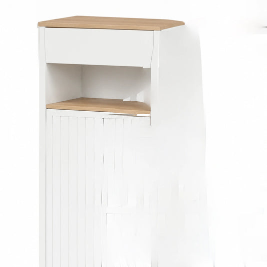 Buffet, avec tiroirs, avec portes, coloris blanc, pour la salle à manger ou le salon