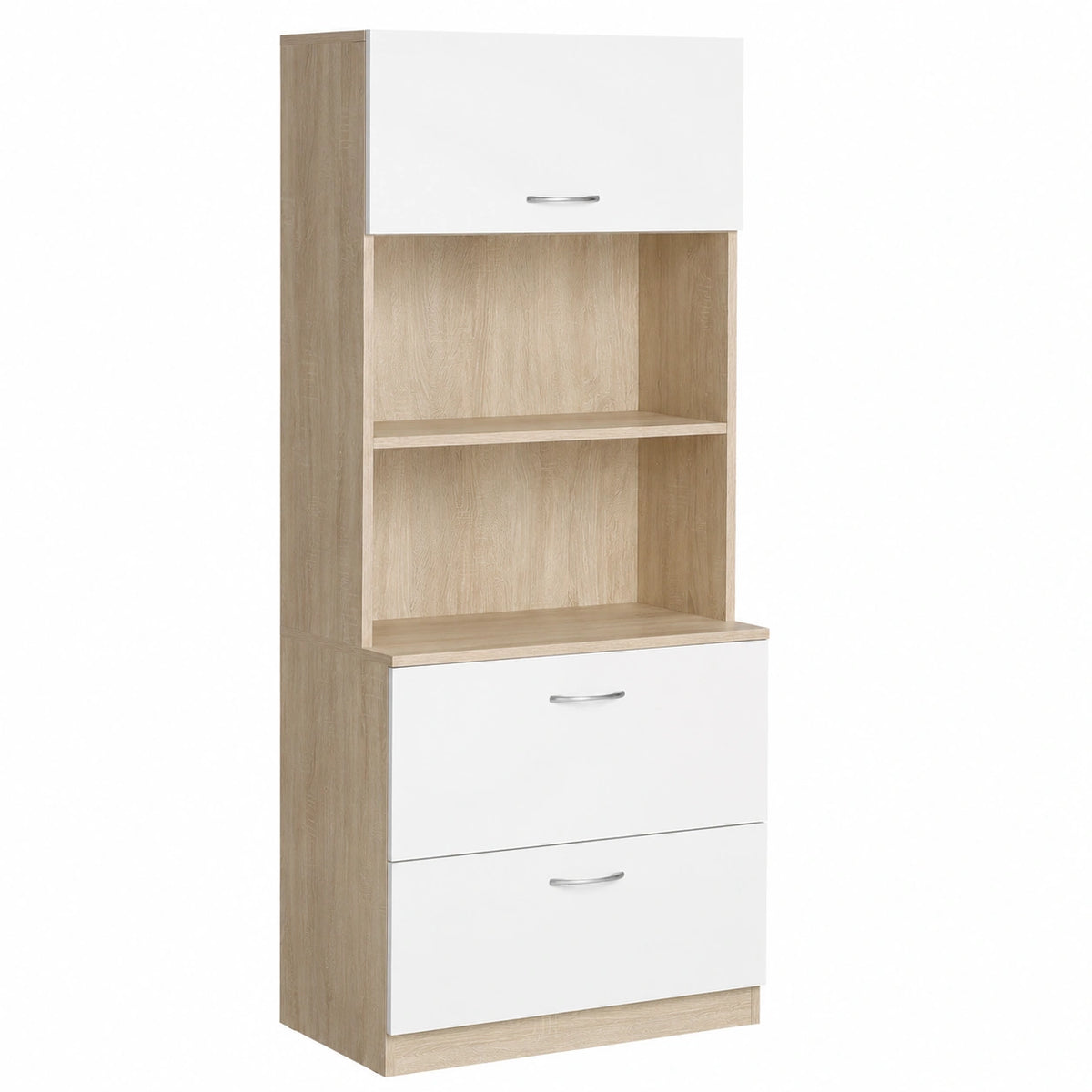 Armoire, en panneaux de bois, avec rangement, avec tiroirs, coloris blanc, 60 x 38 x 168 cm, pour la chambre
